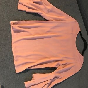 Loft Petite Bell-Sleeve Blouse